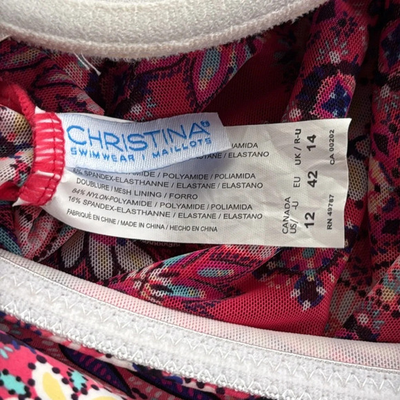 Christina | Strap / Strapless Tankini Top - Picture 8 of 9